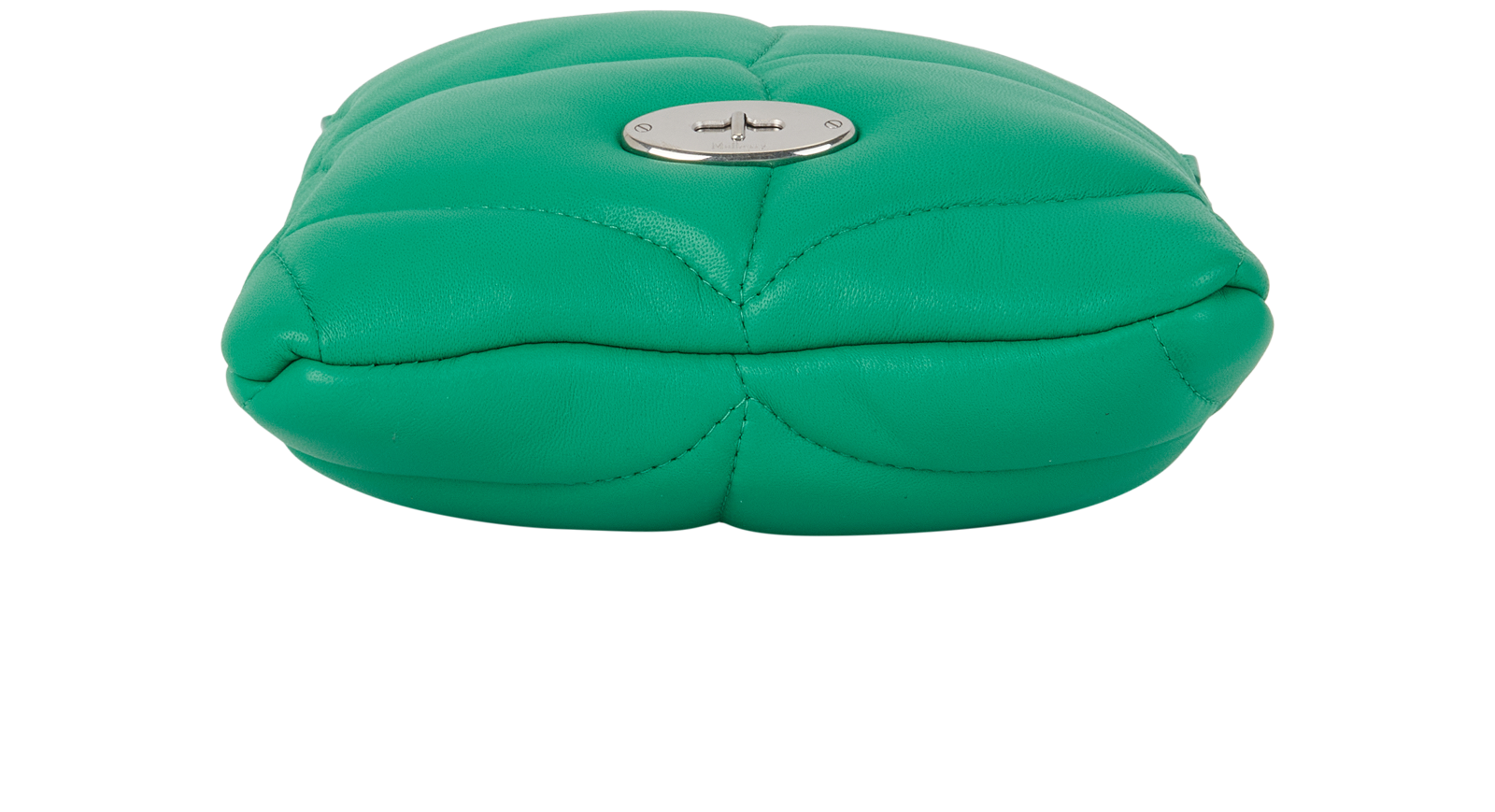Mulberry Softie Phone Holder, &pound;150, Accessories, Green, Leather/Patent Leather, Top view
